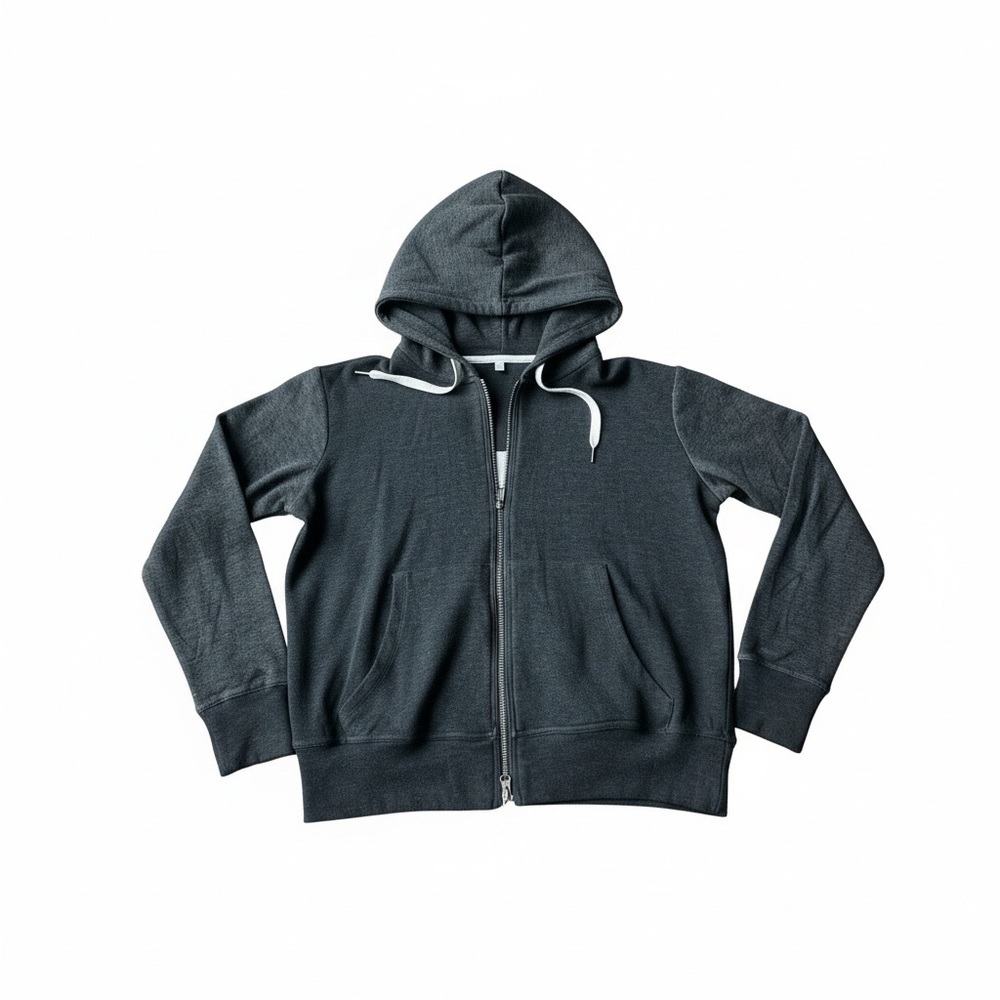 Johnny Was Calme Women's Charcoal Zip-Up Hoodie Your New Obsession